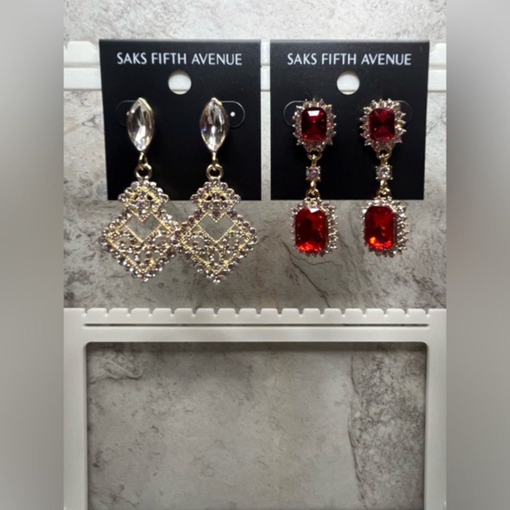 Saks Fifth Avenue Earring Bundle of Two